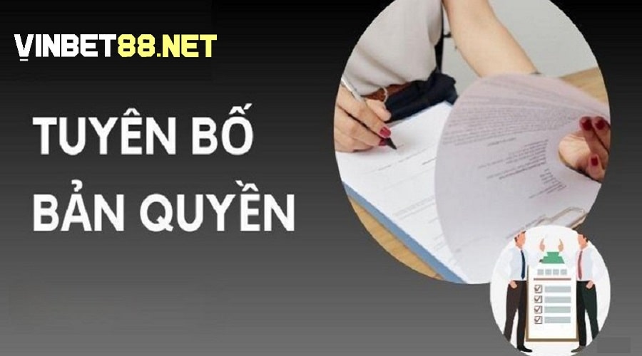 Quy định cụ thể về tuyên bố bản quyền của nhà cái thể thao