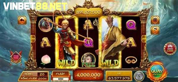 Slot game Tây Du Ký thu hút nhiều người chơi đặt cược